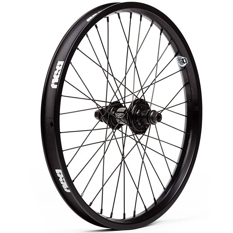 ROUE ARRIERE BMX 20'' BSD SWERVE X AERO LHD NOIR